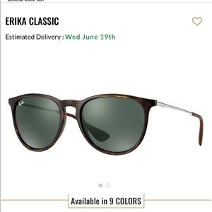 Erika brown tortoise shell/matted sunglasses